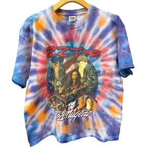 2003 ZZ Top Tour Shirt Beer Drinkers Hell Raisers Ted Nugent Tee Shirt Size XL